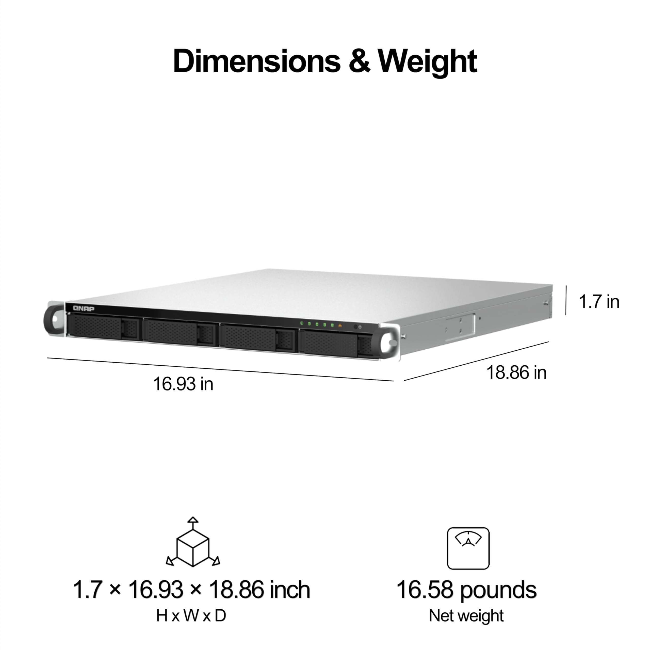 NAS QNAP TS-464-8G | 4 Alloggiamenti, Processore Intel Celeron, 2 Porte 2.5GbE | Senza Dischi - Foto 6