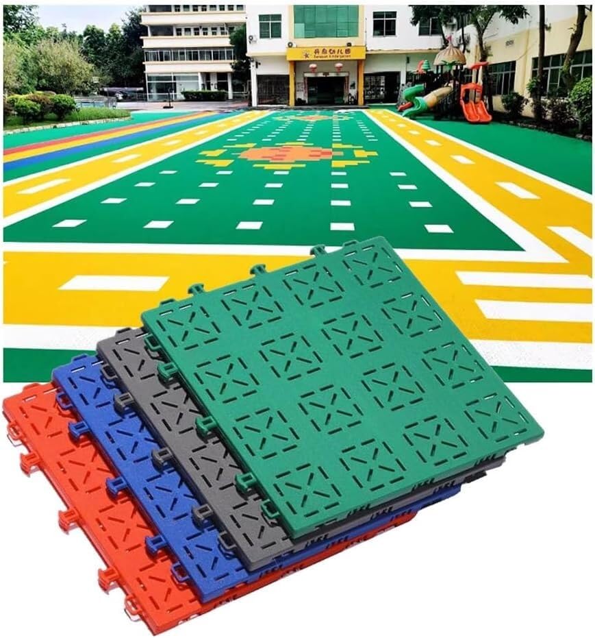 Azulejos modulares entrelazados impermeables y antideslizantes para zonas húmedas
