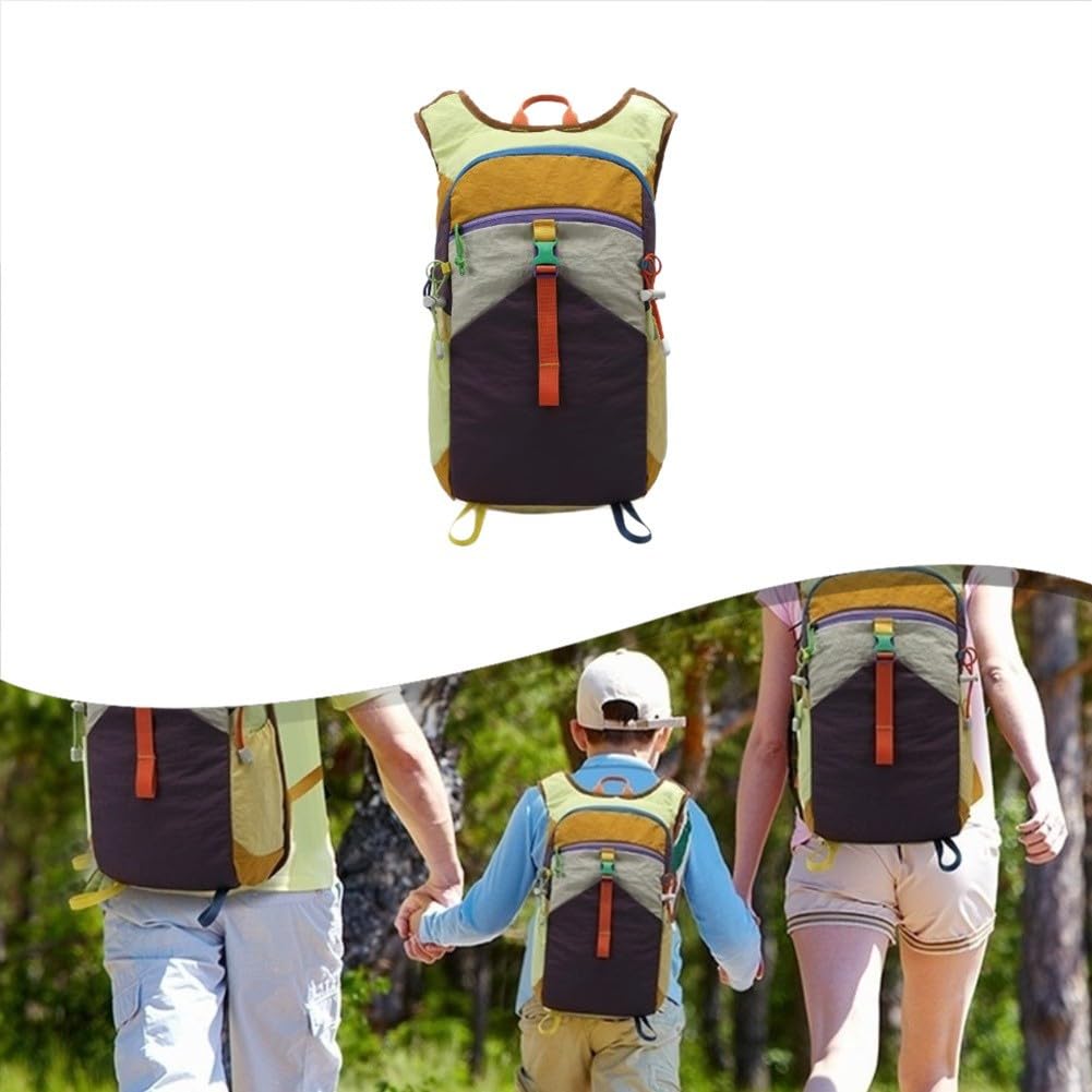 Drawup Zaino Trekking Impermeabile Nylon Leggero 40cm(Size S)