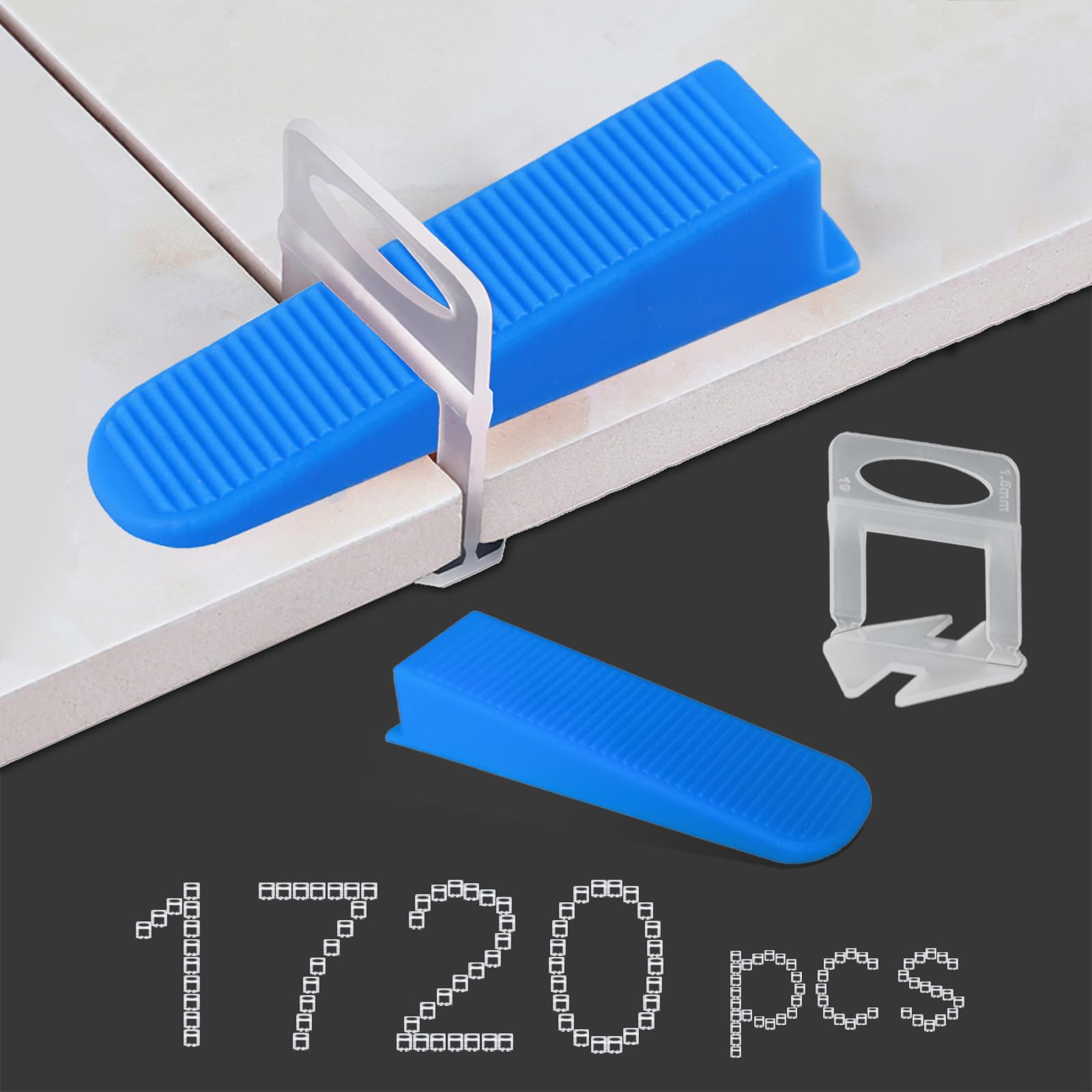 Clip Per Livellamento Piastrelle Da 1/16" (1.5 Mm) - Spessore - Foto 10