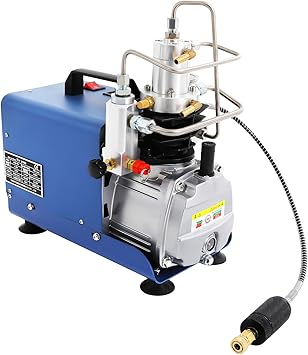 High Pressure Air Compressor Pump Electric PCP Air Compressor Pump 4500PSI PCP Air Compressor 30Mpa Portable Pressure Pump for Fire Fighting Diving