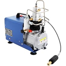 Bepritm PCP Air Compressor Pump, 4500PSI Electric High Pressure Air Compressor Pump with Water Pump&Digital Thermometer, Two Stage Compression PCP Portable Air Pump