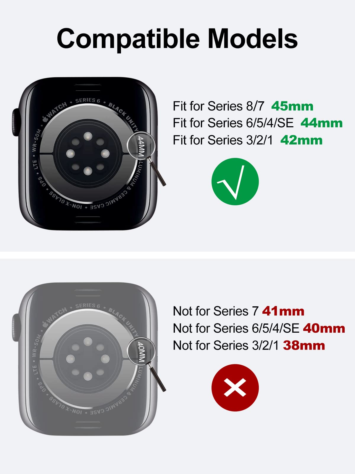 Amazon.co.jp: [LVFAN] コンパチブル Apple Watch バンド 42mm 44mm  