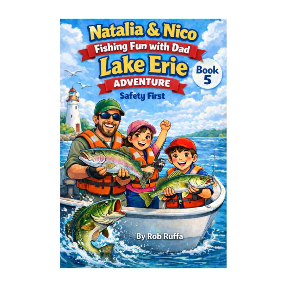 Natalia & Nico Fishing Fun with Dad: Lake Erie Adventure (Fun Fishing with Dad: Top 12 Fishing Destinations in Canada and the United States)