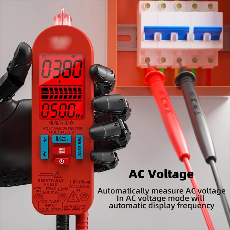 Mini Numbers Auto Range Charging Model Universal Watch Flash Lighting Electronic Pen Multimeter