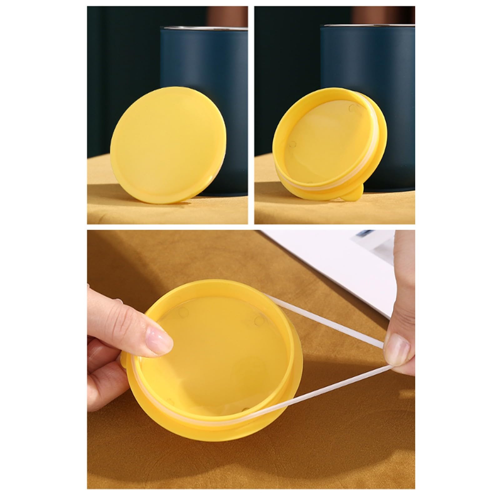 Taza antiderrames para personas mayores, taza de fácil agarre con asa y tapa, a prueba de fugas, ayuda de alimentación de rehabilitación para ancianos y pacientes postrados en cama, apoyo para la vida