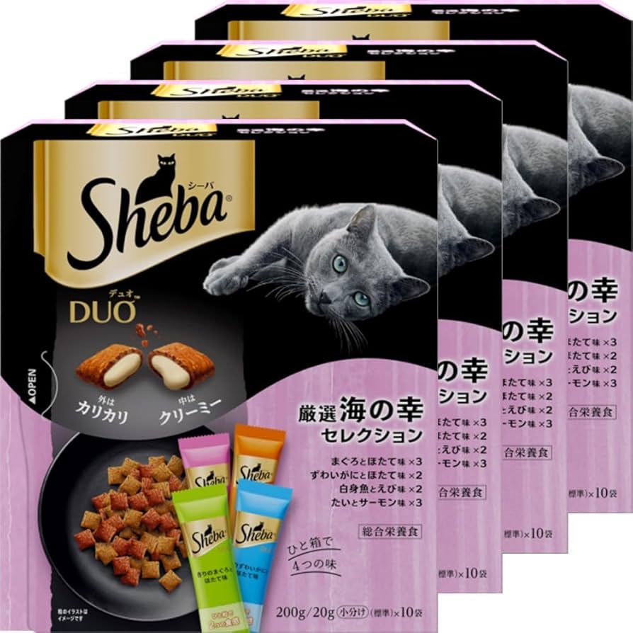 Amazon.co.jp: シーバ デュオ キャットフード 厳選海の幸