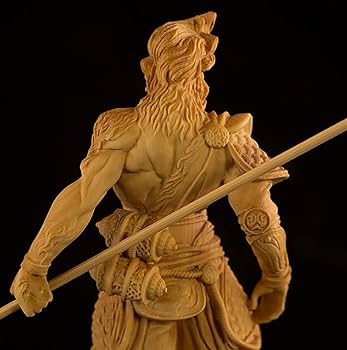 黄楊細密彫り 四孫悟空 予約 Queen Studios 1/3 『黒神話：悟空』 四女 スタチュー