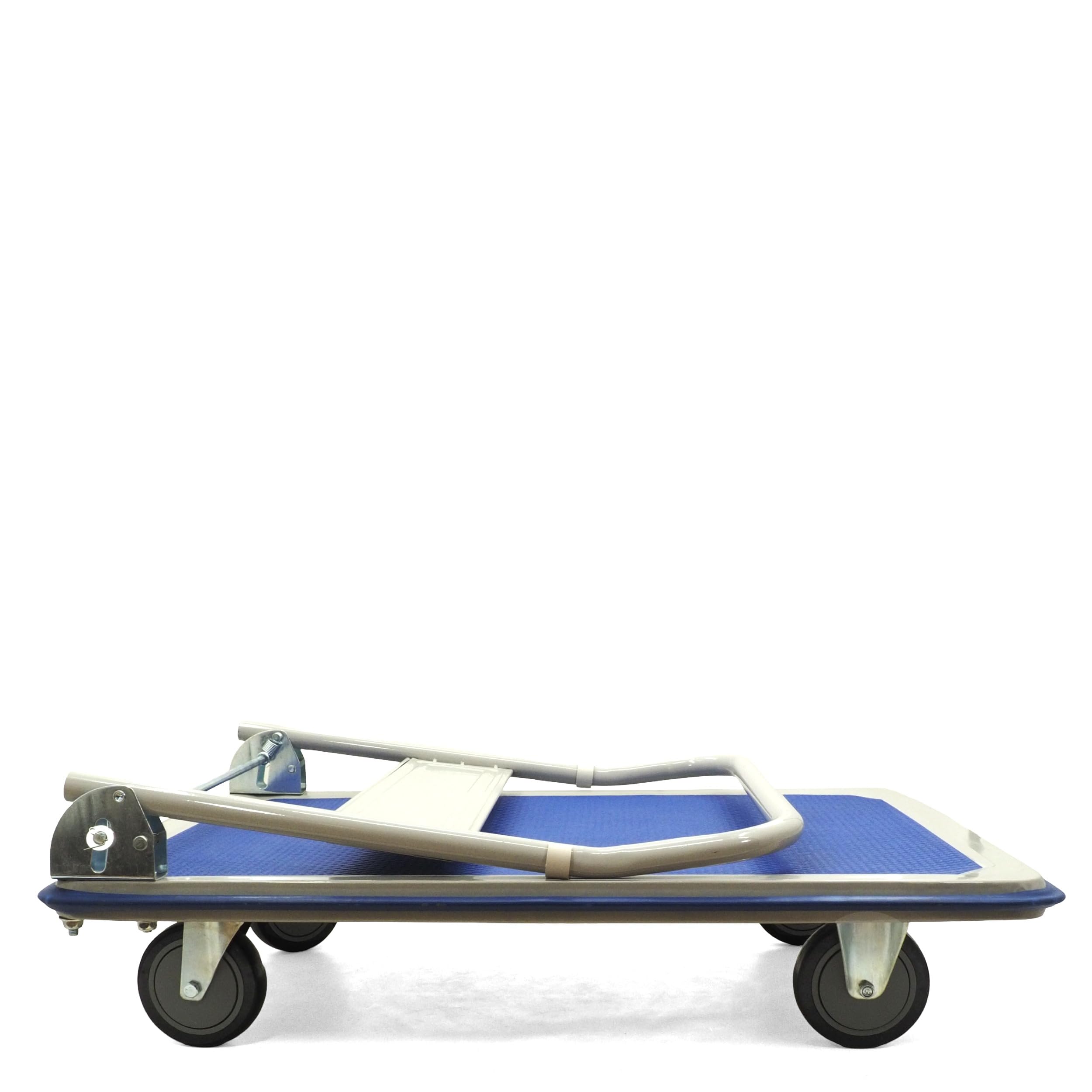 Carro de transporte plegable con 4 ruedas (300 kg)