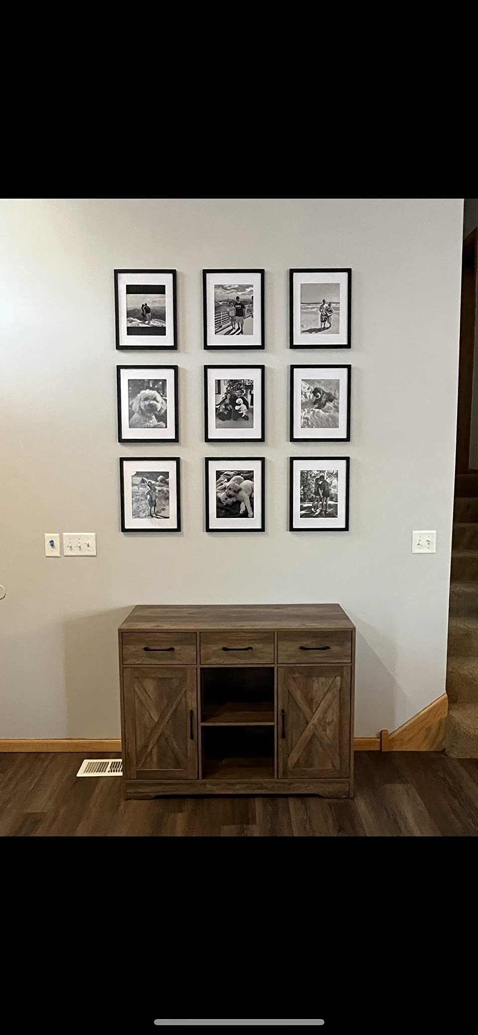 35/mo Finance HOSTACK Modern Farmhouse Buffet with Storage