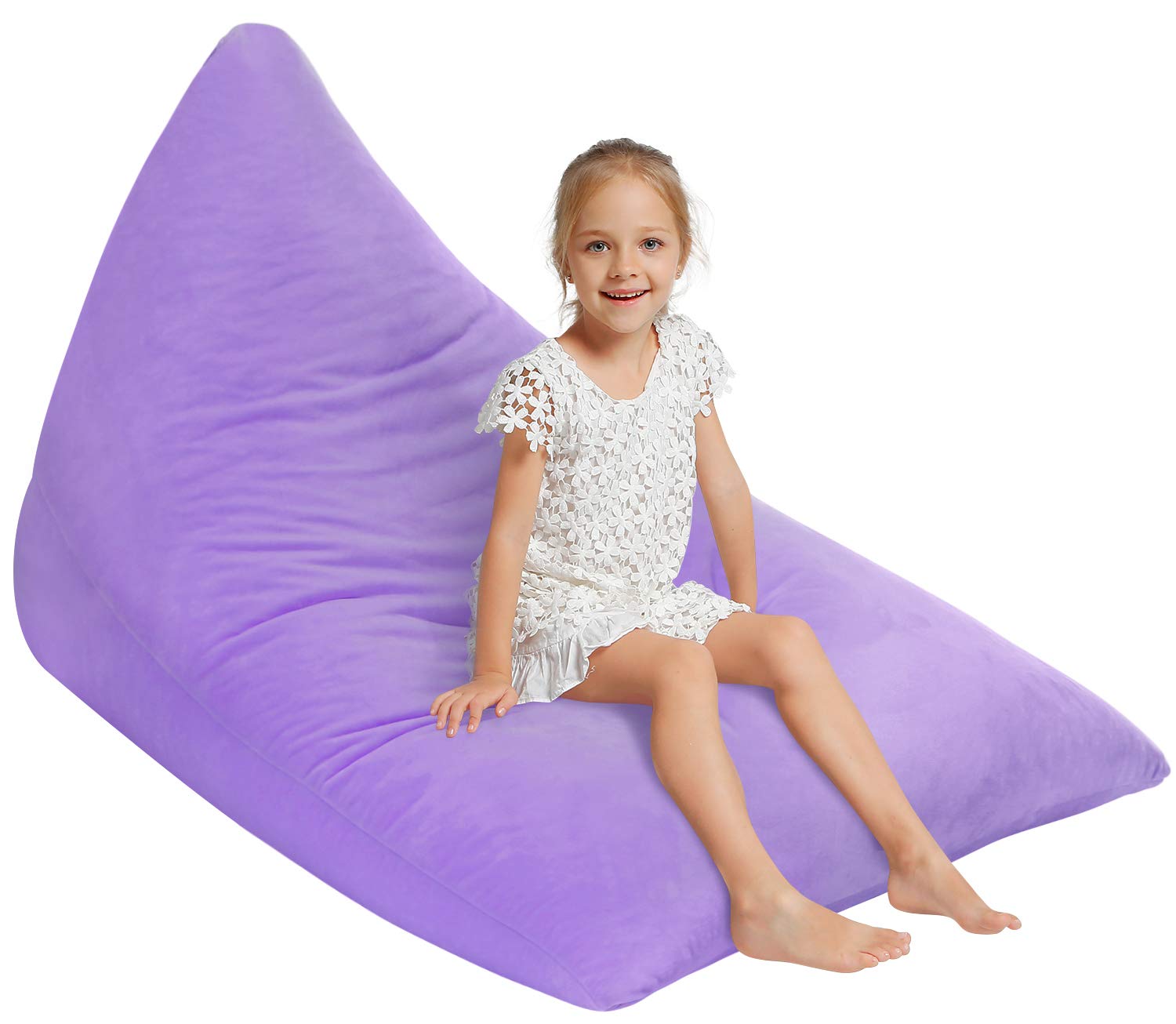 Aubliss Stuffed Animal Storage Bean Bag Chairs Cover 50x 35