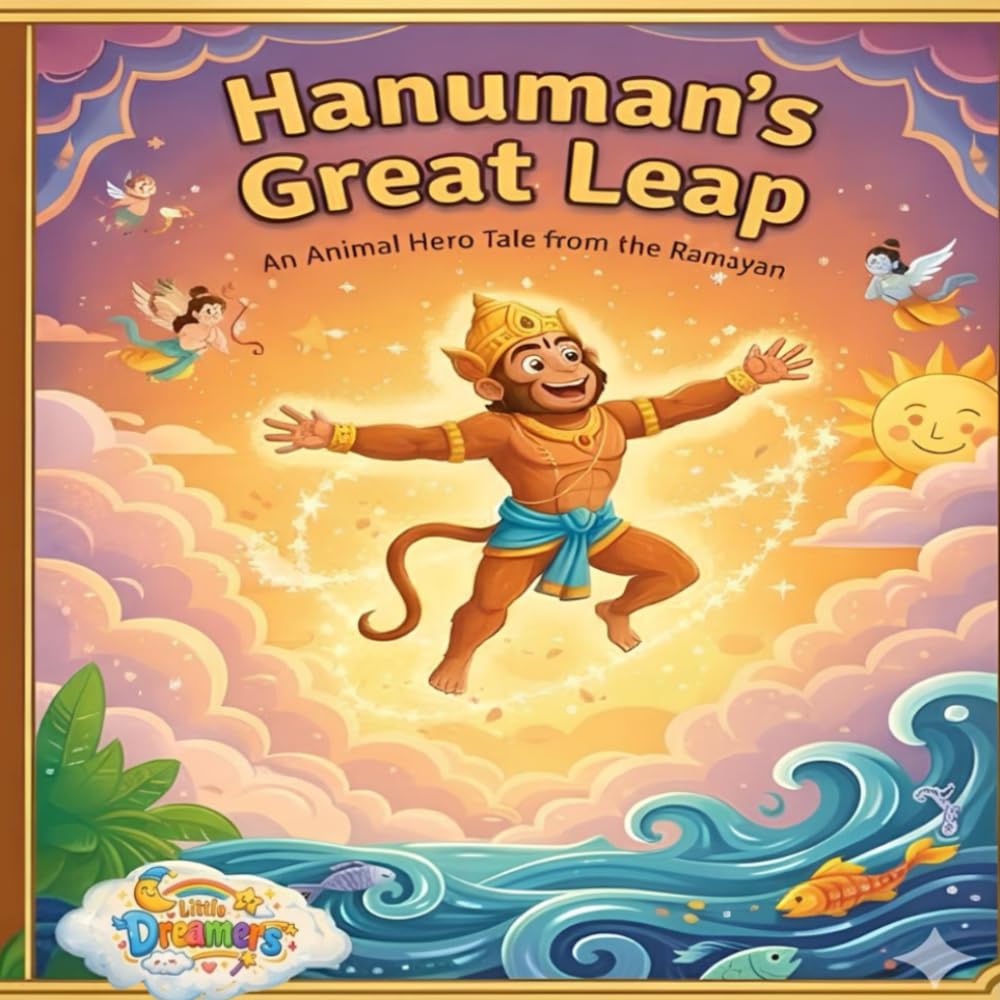 Hanuman’s Great Leap: An Animal Hero Tale from Ramayan (Animal Tales from the Ramayana)