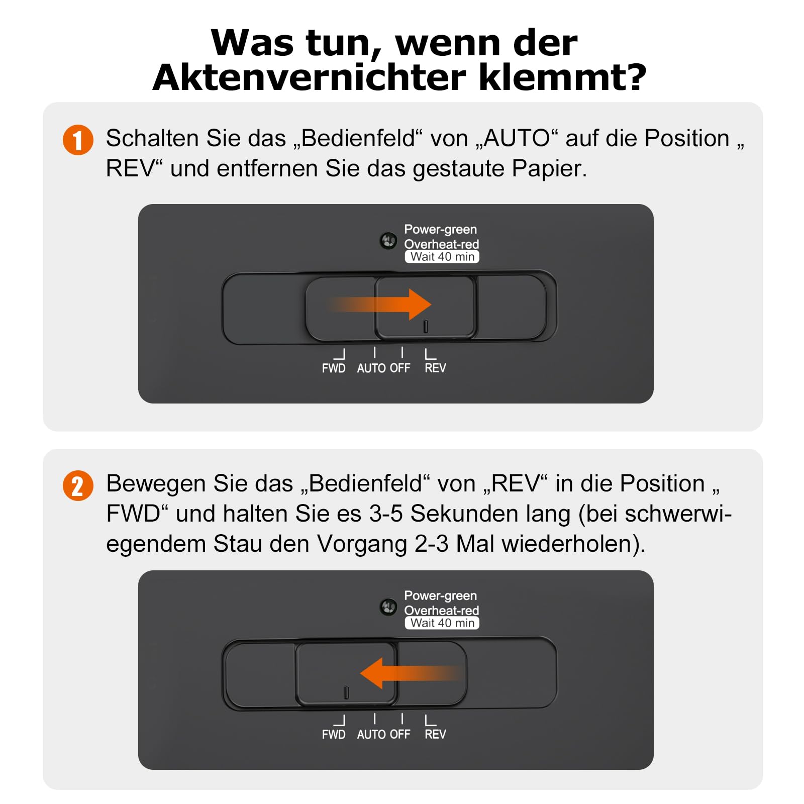 Bonsaii Aktenvernichter für 8 Blatt Kreuzschnitt, Papier Schredder Geräte P4, Schredder mit Tragbarer Handgriff & 16L Papierkorb, für Kreditkarten/Büroklammern, für Home office(C261-C)