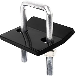 BEAUCOM Anti Rattle Hitch Tightener, Black Towing Hitch Mounts, Metal Hitch Stabilizer, Anti Sway Hitch Trailer Hitch Accessories
