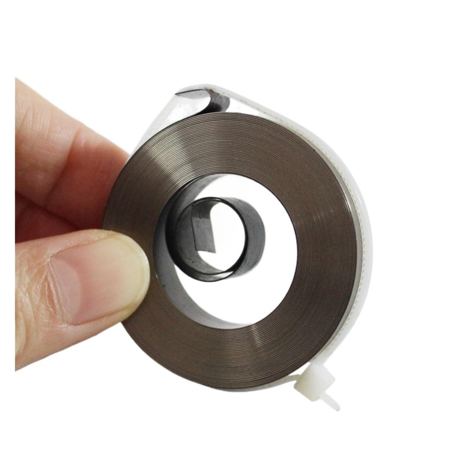 Sprężyna powrotna do wiertarki płaskie sprężyny spiralne o stałej sile (0,5 x 18 x 12000 mm 1 szt.)