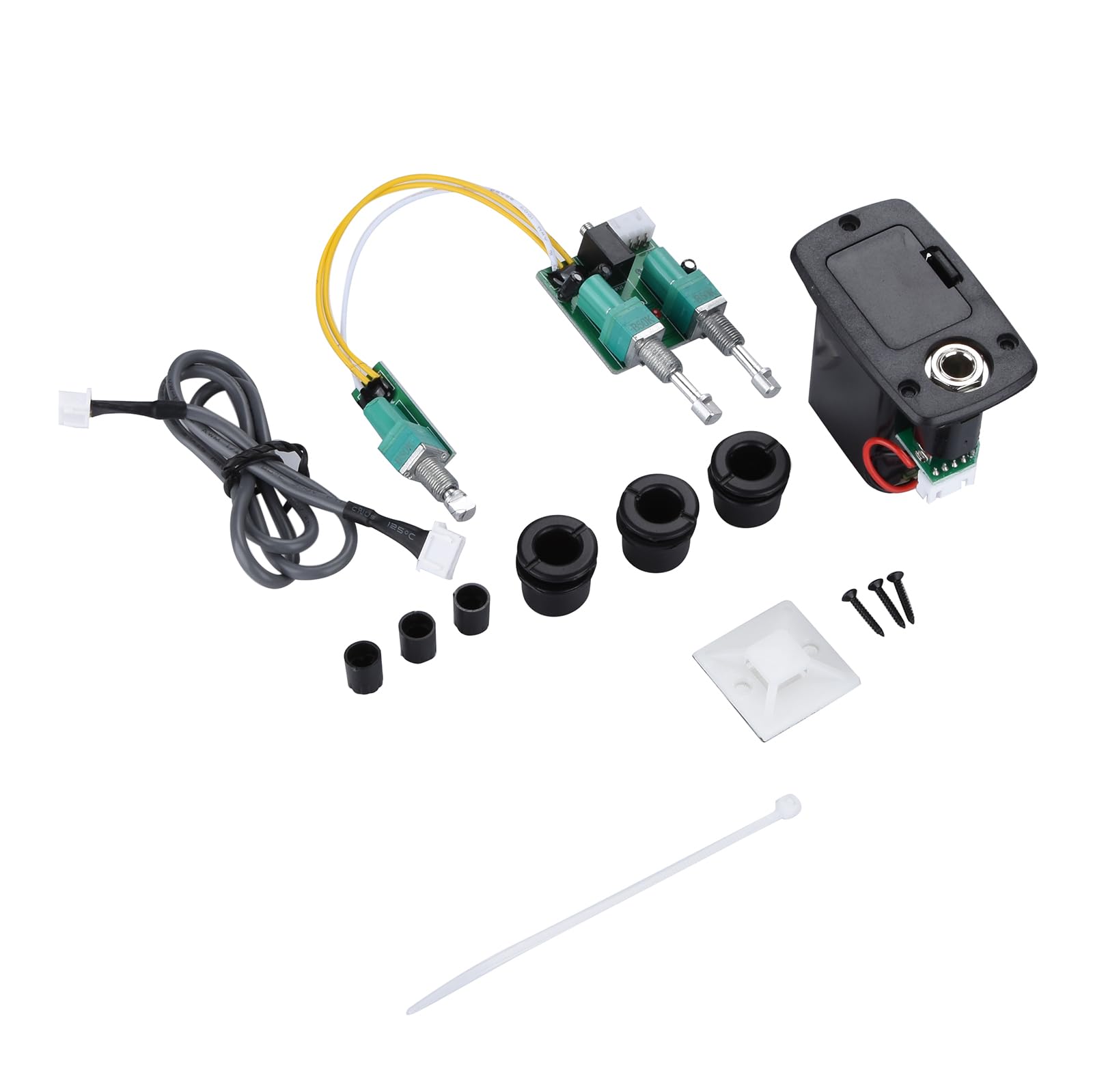 3 Bande Acustica Chitarra Classica Equalizzatore Guitarra EQ Preamplificatore Concise Bass Tone Volume Regolabile 6.35 Audio Head Output Violao Pickup per Taylor