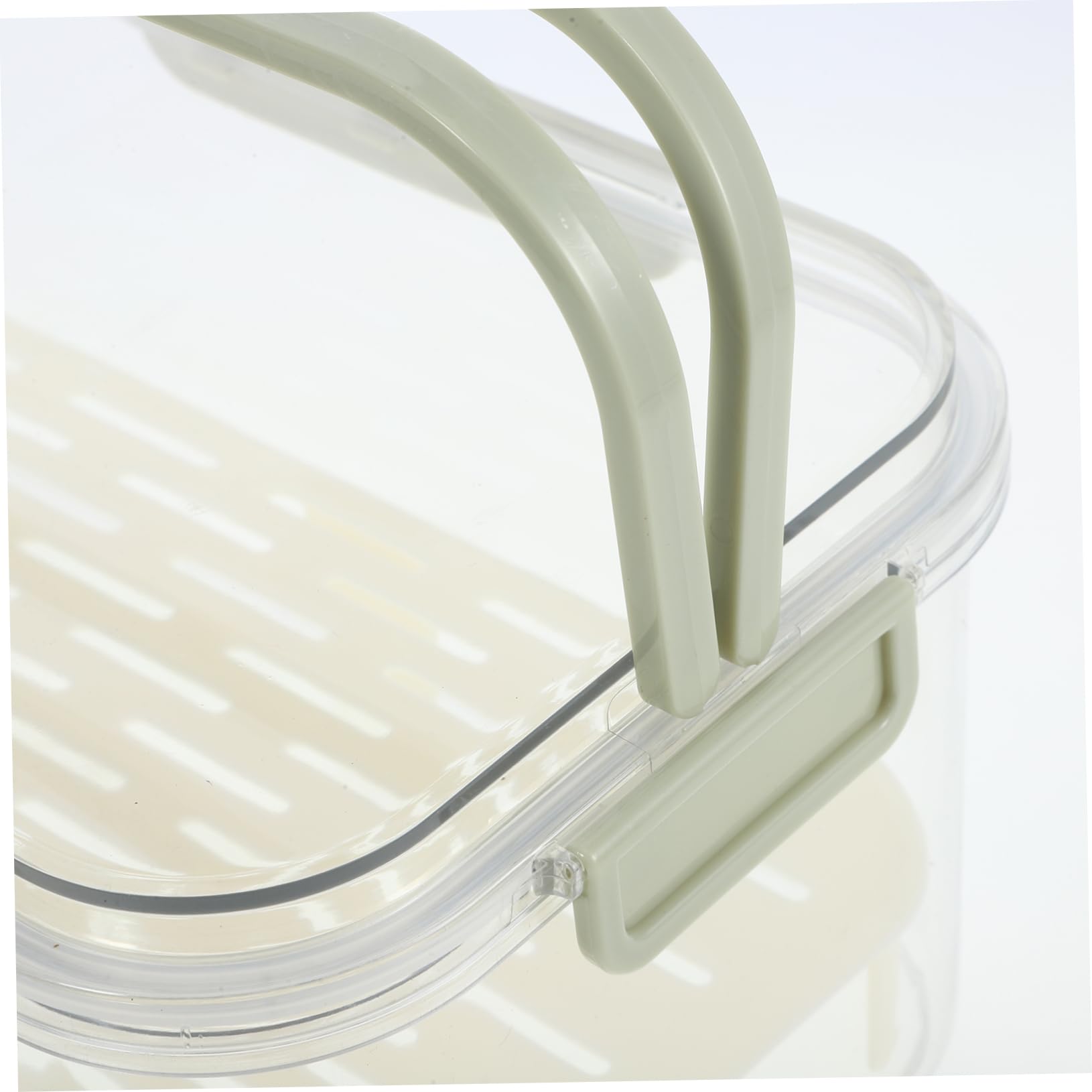 Amosfun 2st Schärfer Gefrierfach Snackbox Kühlschränke Kühlschrankboxen Kühlschrank Outdoor Lebensmittelbehälter Kühlschrank-organizer Für Obst Gemüsebehälter Obstbehälter Pp