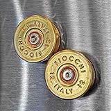 Shotgun Shell Refrigerator Magnets (12 Gauge 2-Pack)