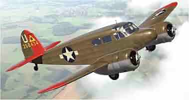 Amazon | KPモデル 1/72 アメリカ陸軍航空軍 セスナ UC-78 ボブ