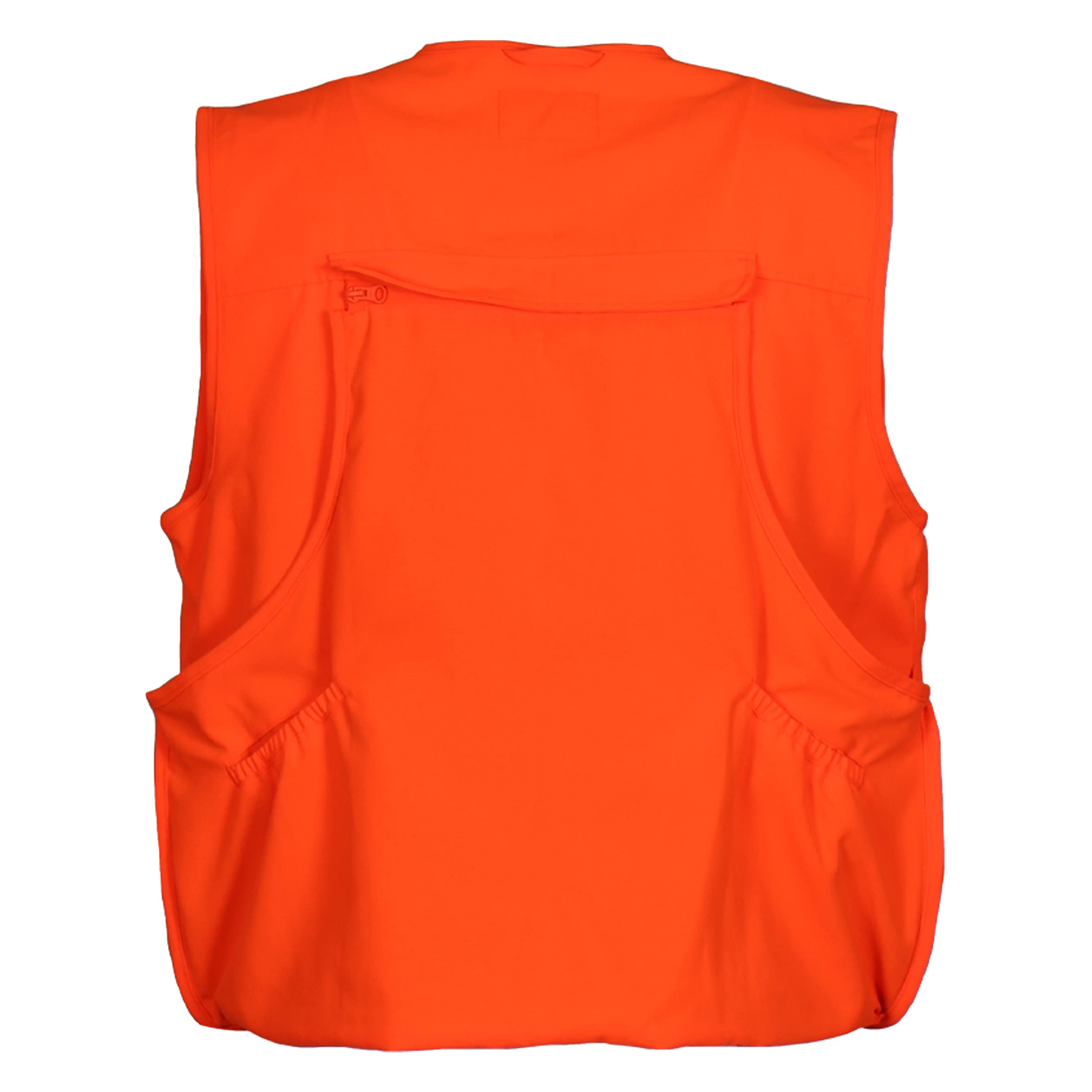 Gamehide Chukar Upland Pheasant Quail Hunting Vest Orange Front and Rear Loading (X-Large, Solid Orange)