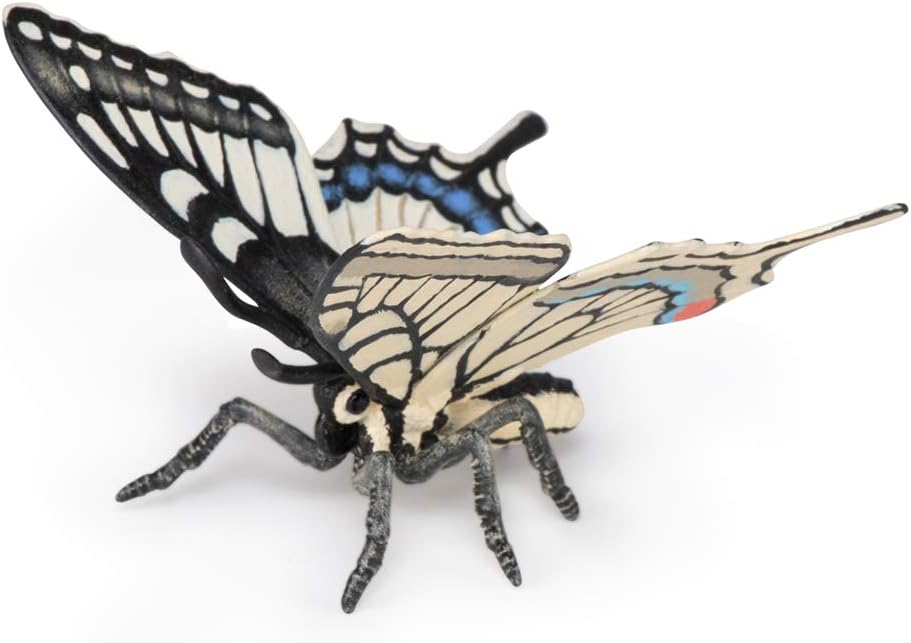 Papo - Realistic Swallowtail Butterfly Figure - Ages 3+ - Wild Life Collection - Educational Play Insects and Nature - Gift Idea Toy for Girls and Boys