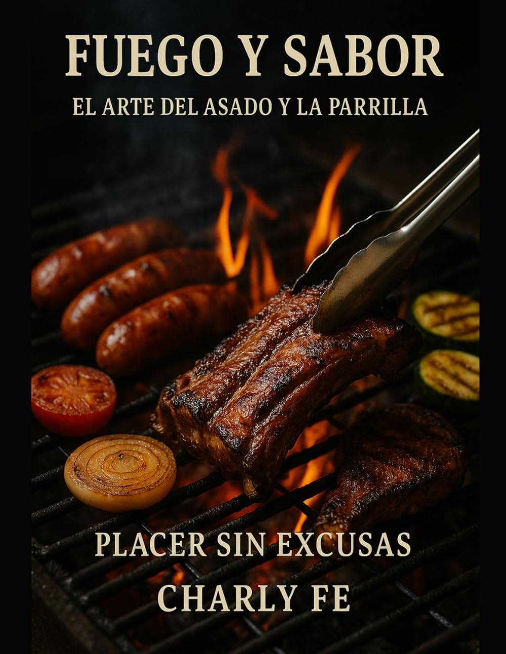 Fuego y Sabor: El arte del asado y la parrilla ,placer sin excusas (Sabores del Mundo Sin Reglas – Charly Fe)