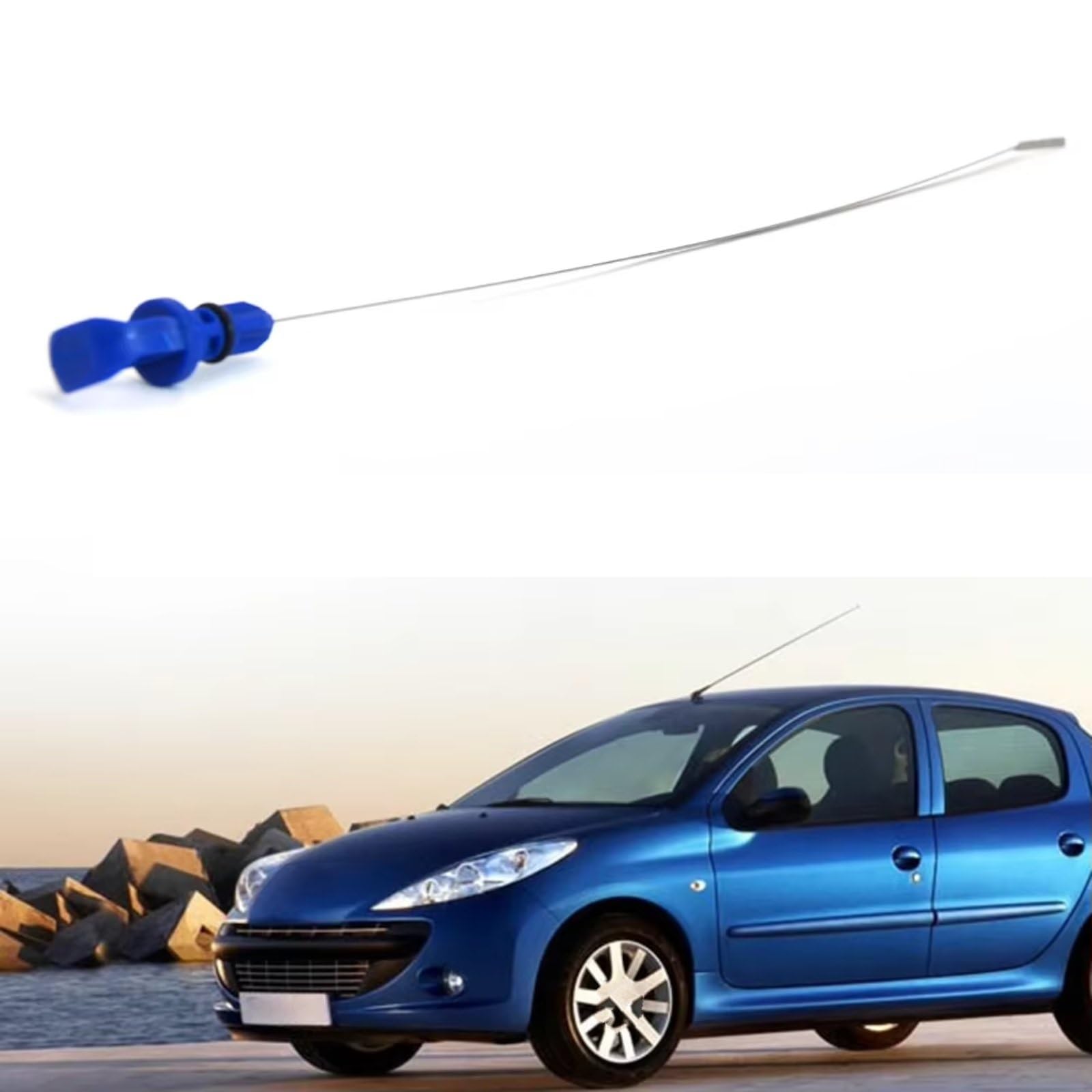 Asta di Livello Olio Motore per Peugeot 206 307 406, Ricambio Auto 117461