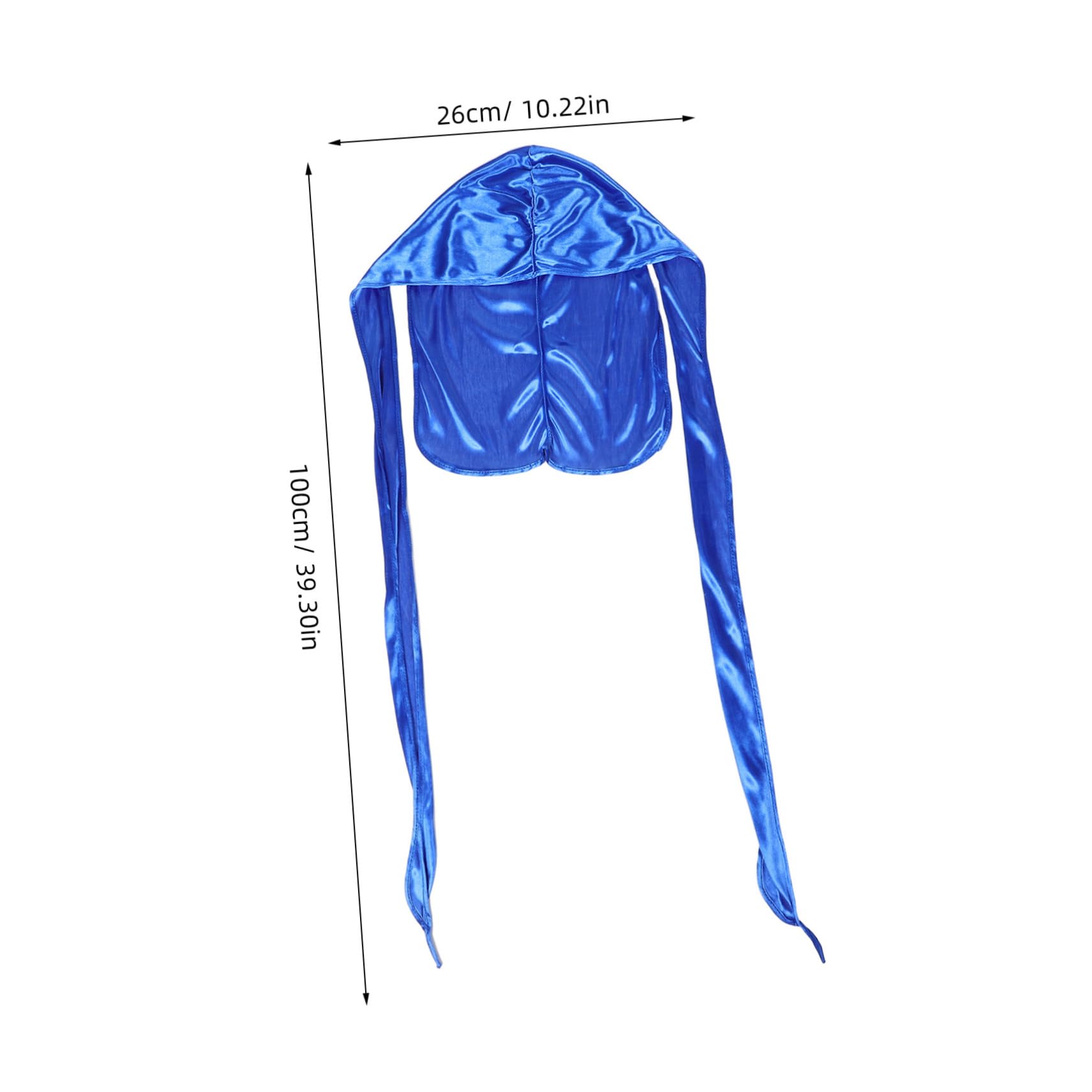 Mipcase 2pcs Long Tail Pirate Hat Elastic Headwraps Cap for Outdoor Sports Cycling Hiking Casual Wear Functional Stylish Beanie for Men Women for Themed Events