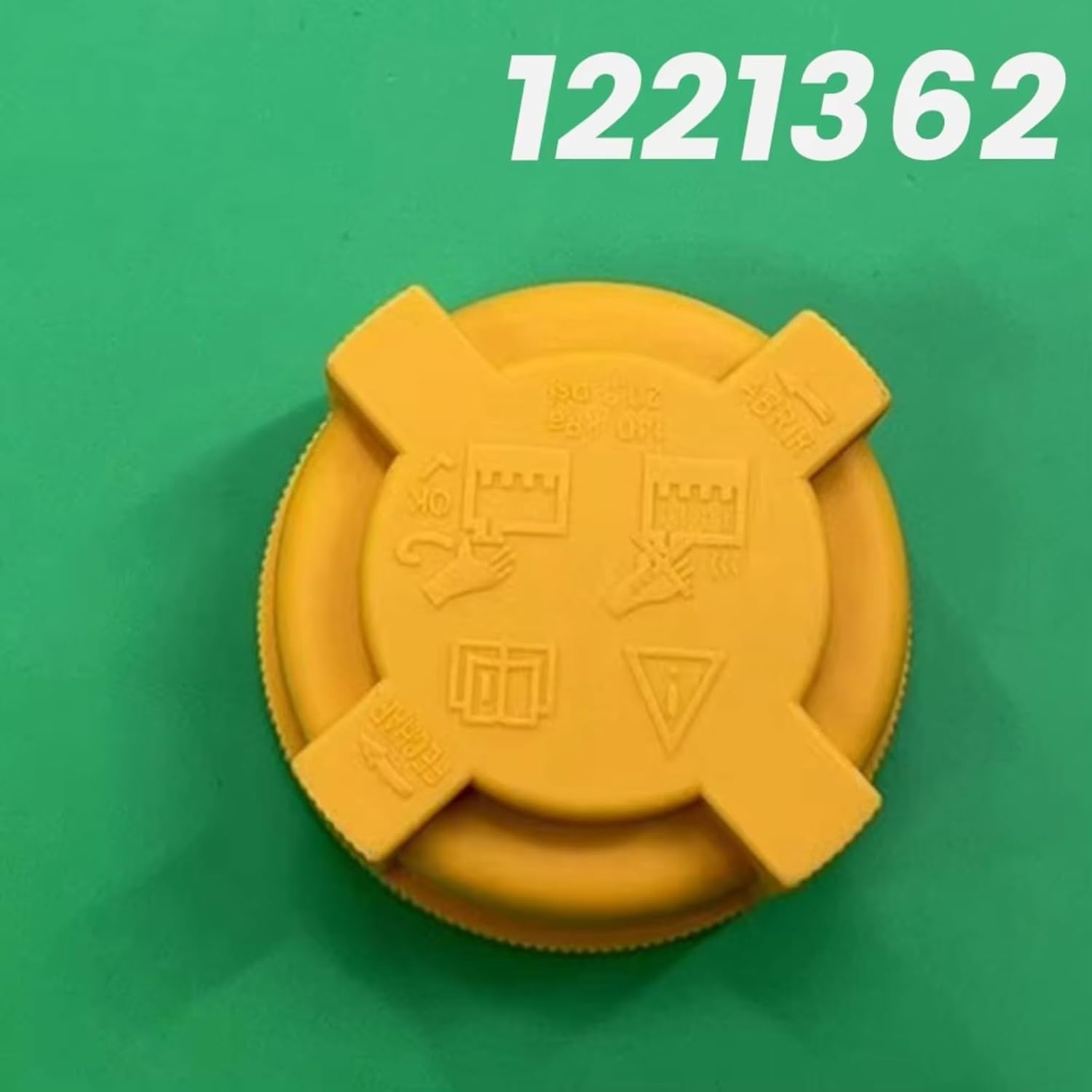 Coolant Reservoir Cap Cover for Fiesta MK6 2001 2002 2003 2004 2005 2006 2007 2008 1221362 Car Engine Coolant Reservoir Water Tank Cover