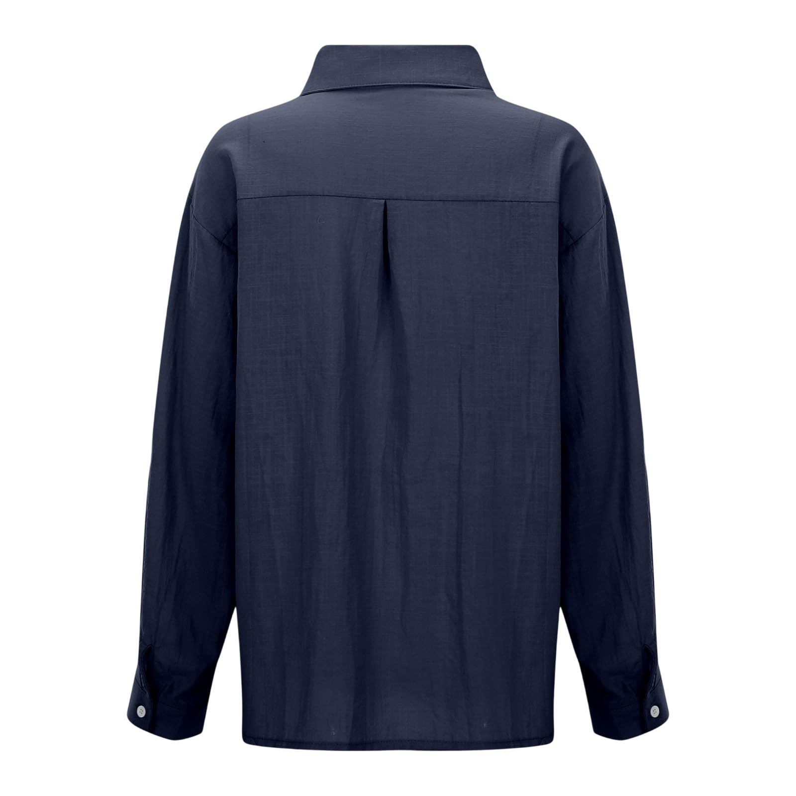 Genérico Tallas Grandes Mujer Blusa Top Cómoda Shirt Informal Transpirable Blusas Camisa Slim Fit Camiseta Sueltas Elegantes Camisas T Casual Túnica Holgado De