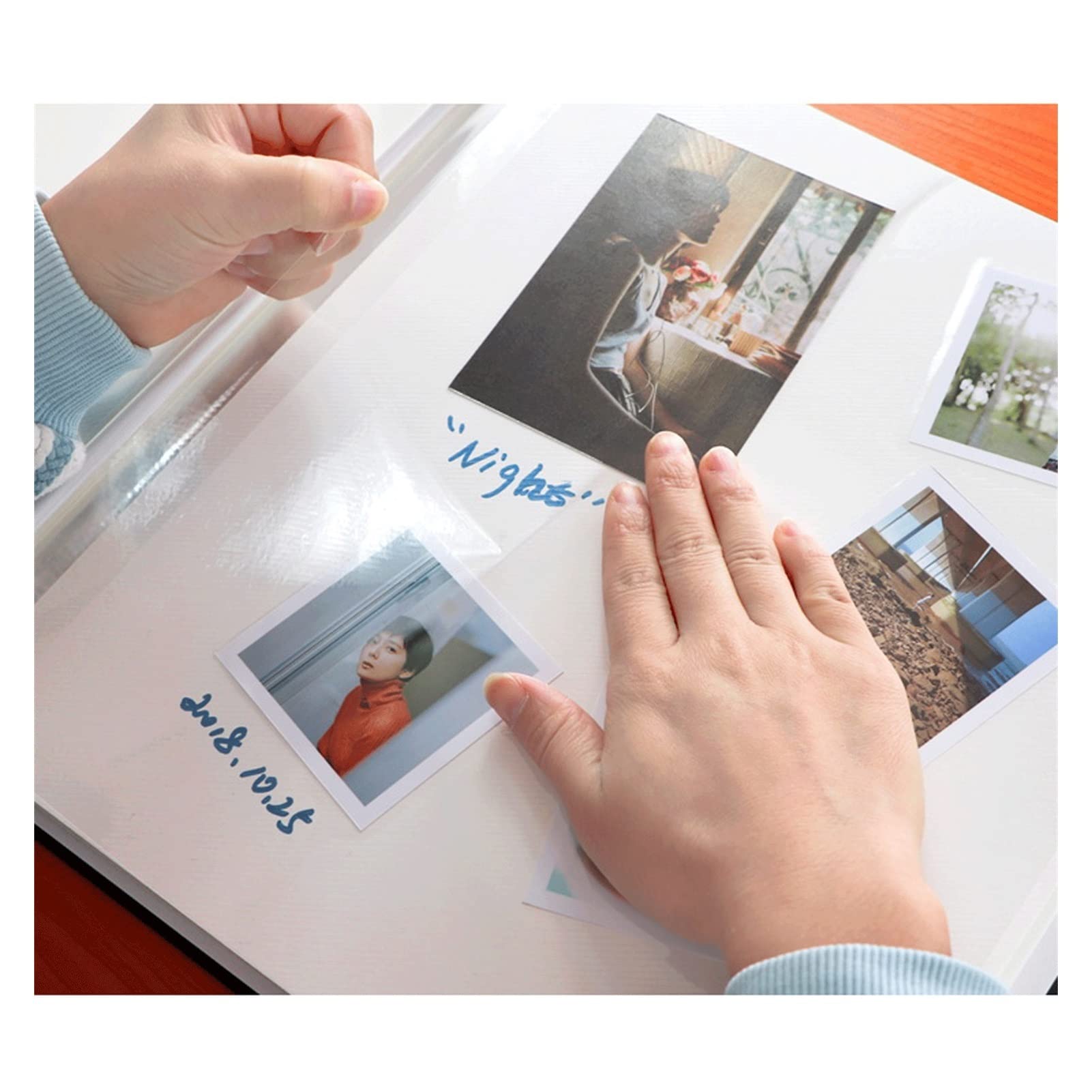Álbum de fotos Álbum de fotos creativo de gran capacidad retro Bricolaje Álbum de fotos de popa a mano Álbum de fotos Álbum de Commemorativo Pareja Familia Álbum de fotos Álbum de fotos Album de Fotos