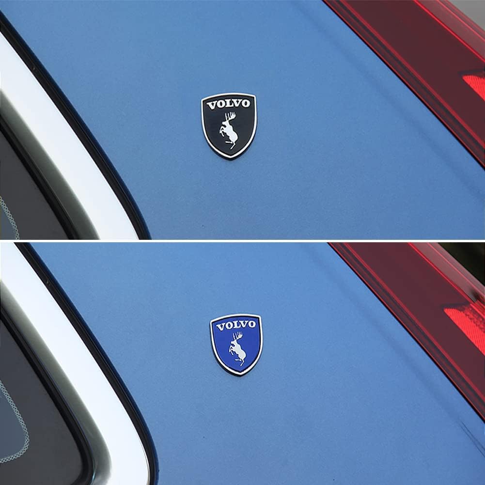 Volvo XC90 Hybrid Emblem Aufkleber 2016-2020 - Auto Logo Abzeichen Für Front & Heck