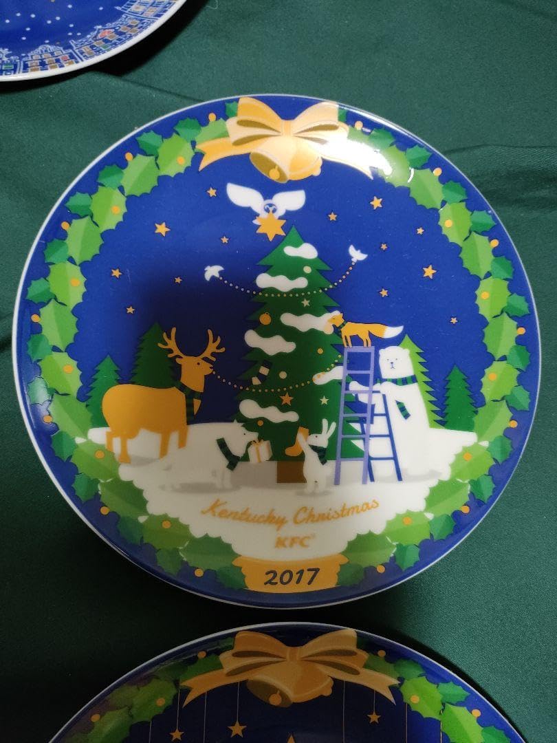 Amazon.co.jp: KFC ケンタッキー クリスマス イヤープレート 2015-2019