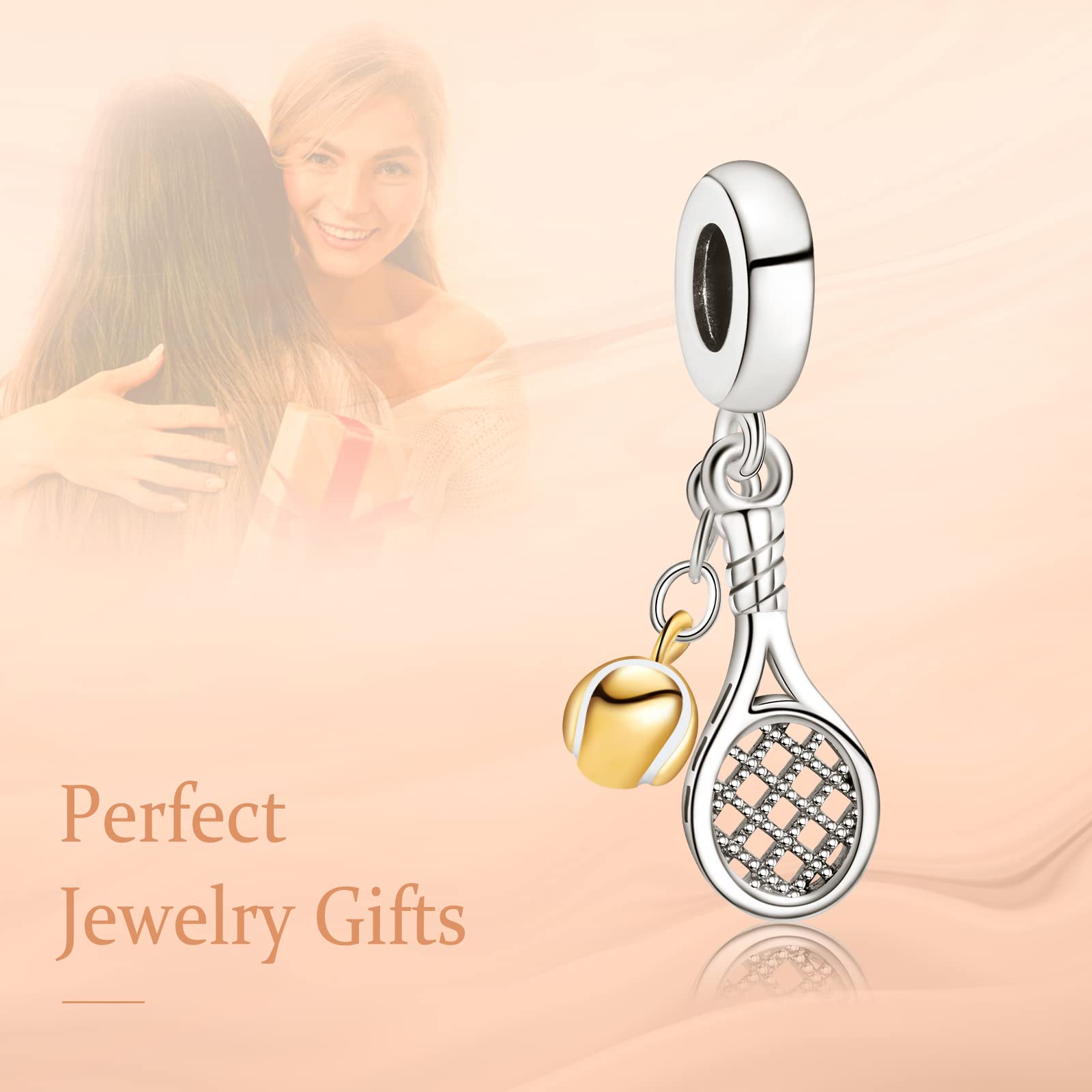 Annmors Charm Ciondolo Inverno Pupazzo Fiocco di neve 925 Argento Sterling Pendenti per Donne Braccialetti e Collane