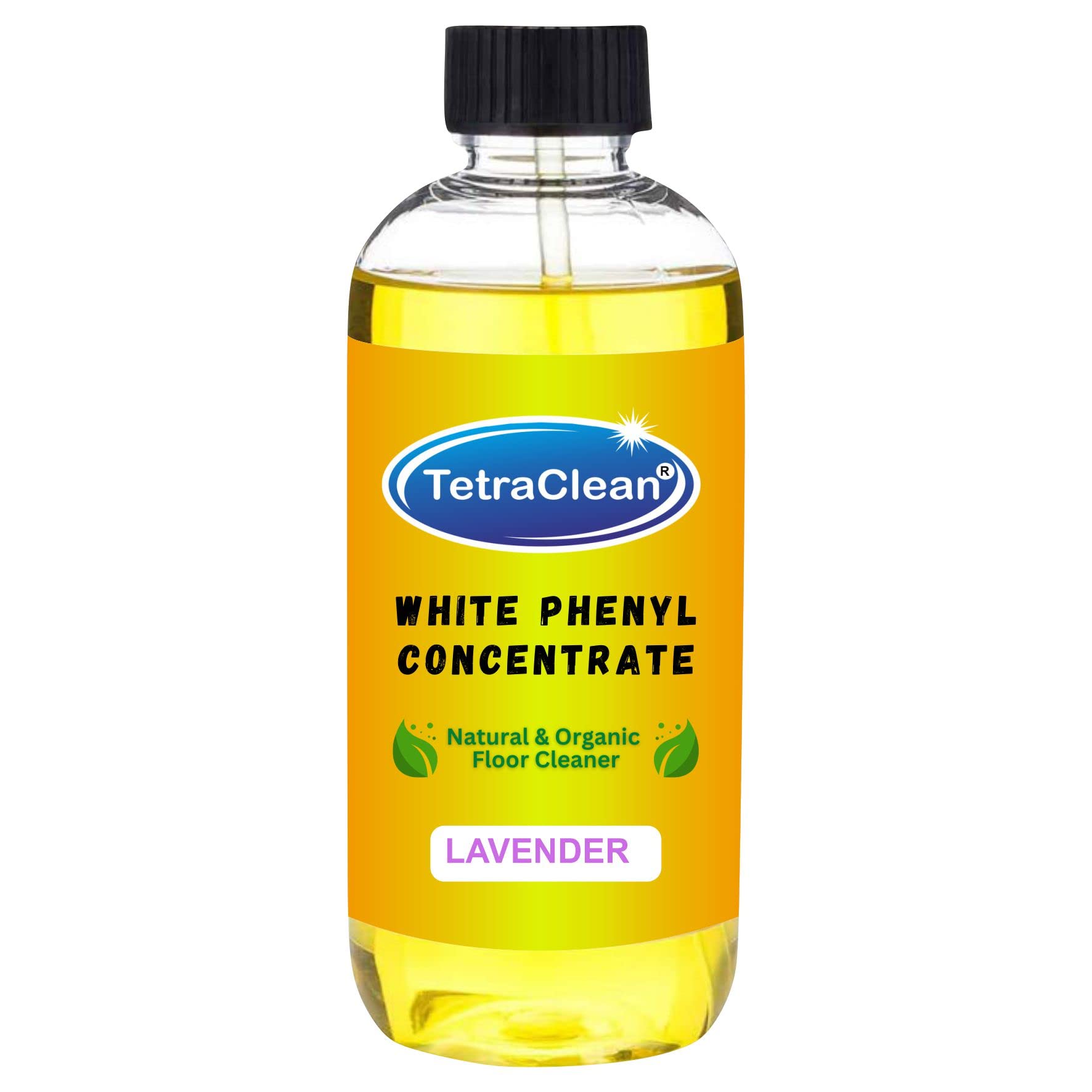 Lavender White Phenyl Concentrate 250 ML | Fragrance Oil Based Natural and Organic Floor Cleaner | Makes 8-10 Litres of White Phenyl | Surface Cleaner | Disinfectant and Stain Remover