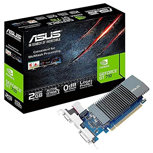 Asus GeForce GT 710 2GB GDDR5 HDMI VGA DVI Graphics Card Graphic Cards GT710-SL-2GD5-CSM
