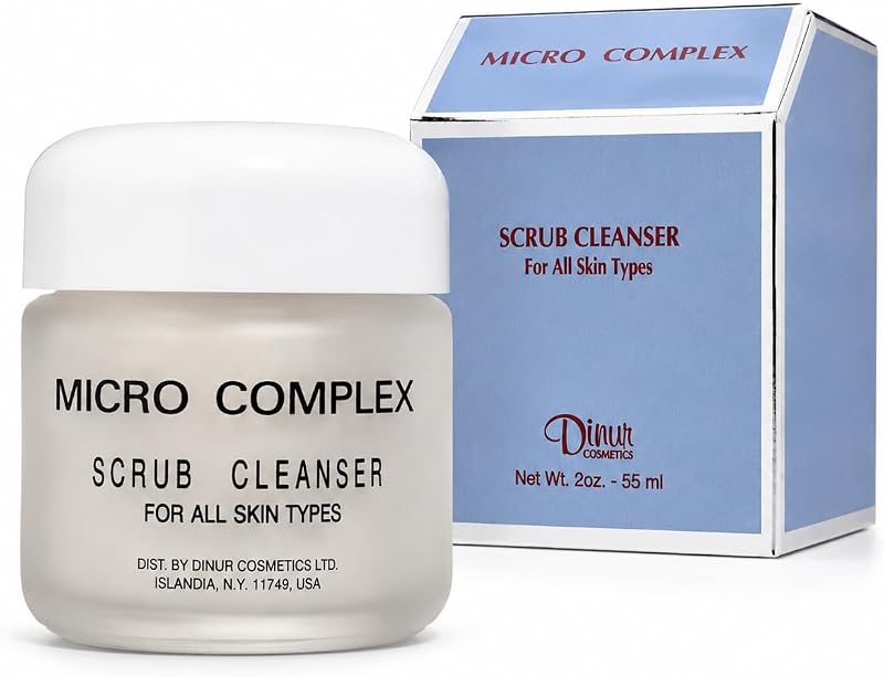 Esfoliante facial Dinur Cosmetics com areia do Mar Morto