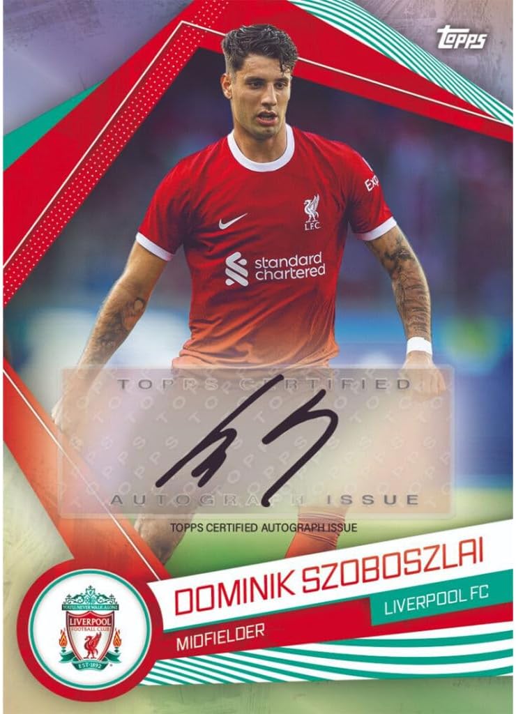 2023-24 Topps Liverpool Fan Set (28 Cards)