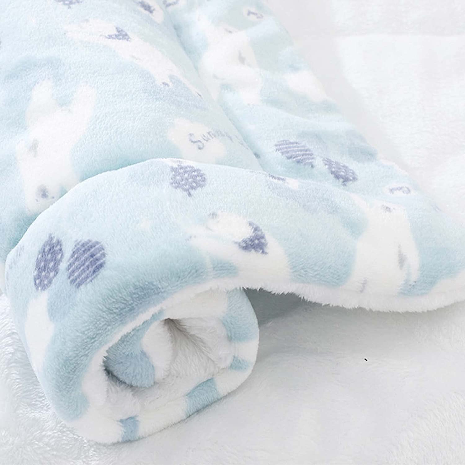 SENGHUI Cozy Calming Cat Blanket, Cat Bed Self Heating Pet Pad, Ultra Soft and Warm Dog Cat Bed Mat Flannel Blanket, Dog Blankets Cats, Warm Pet Mat in A Variety of Sizes to Fit Most Pets (L,L)