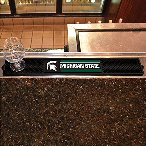 FANMATS - 14018 NCAA Michigan State University Spartans Vinyl Drink Mat 3.25