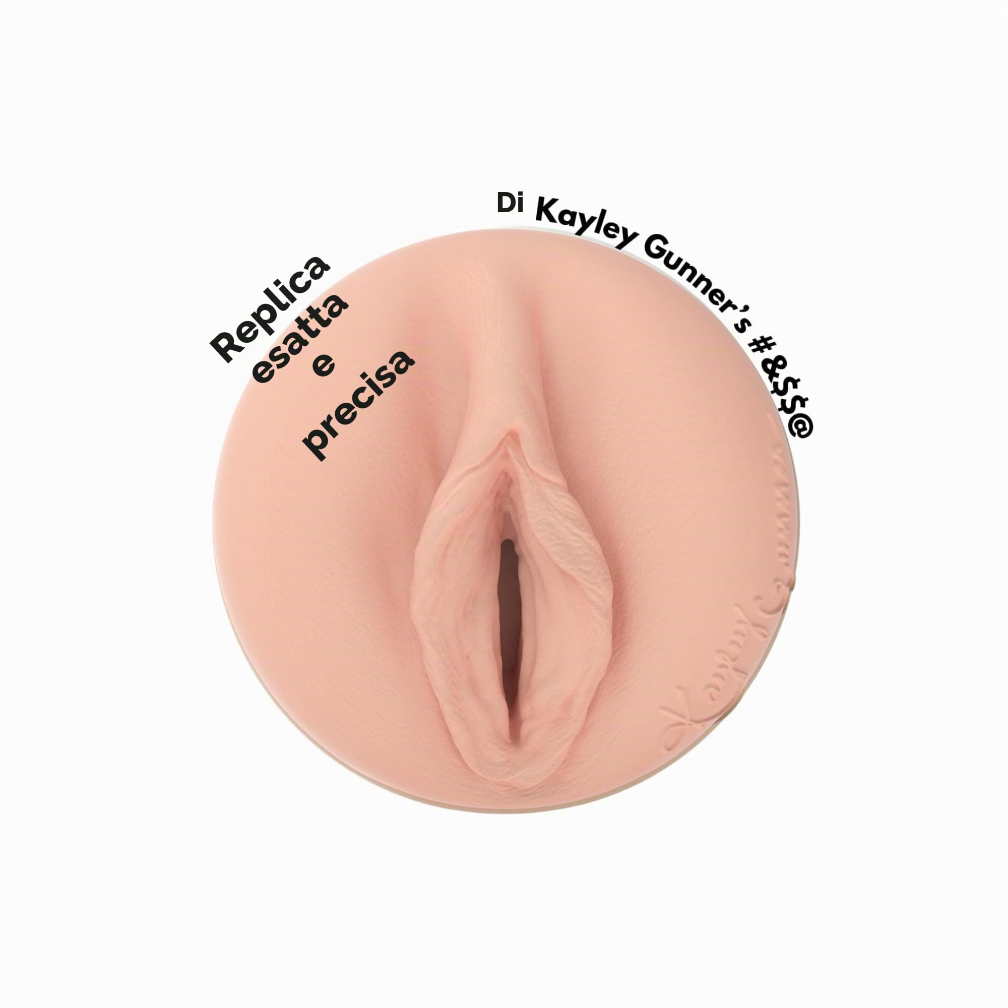 Fleshlight Kayley Gunner Fully Loaded (Lady) - Masturbatore Uomo - Esperienza reale - Superskin - Facile da pulire