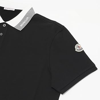 美品⭐️モンクレール ポロシャツ ダブルワッペン 鹿の子 ホワイト M Amazon | [モンクレール] 25SSモデル カラー襟刺しゅう+ワッペン