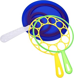 Big Bubble Stick 1 Set Creative Bubble Makers Plastic Bubble Blowing Tools Bubble Playthings Interesting Blowing Bubble Toys for Gift Seaside Outdoor Bubble Making Wand