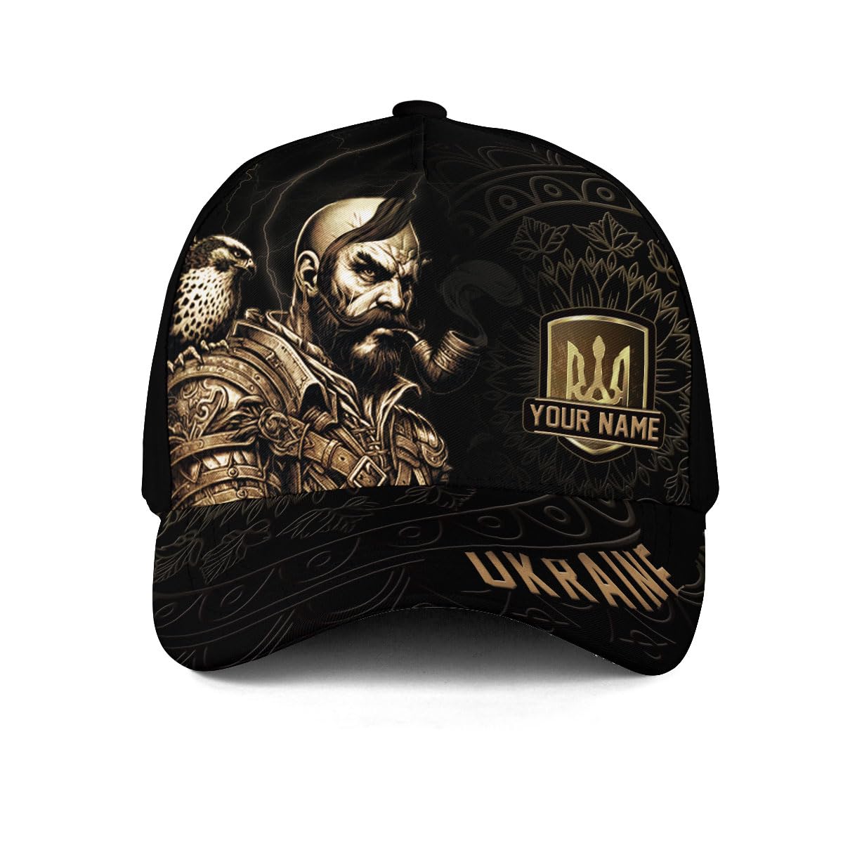 Custom Name Ukraine Baseball Cap, Customized Ukraine Baseball Hat, Ukrainian Hats, Personalized Ukrainian Caps