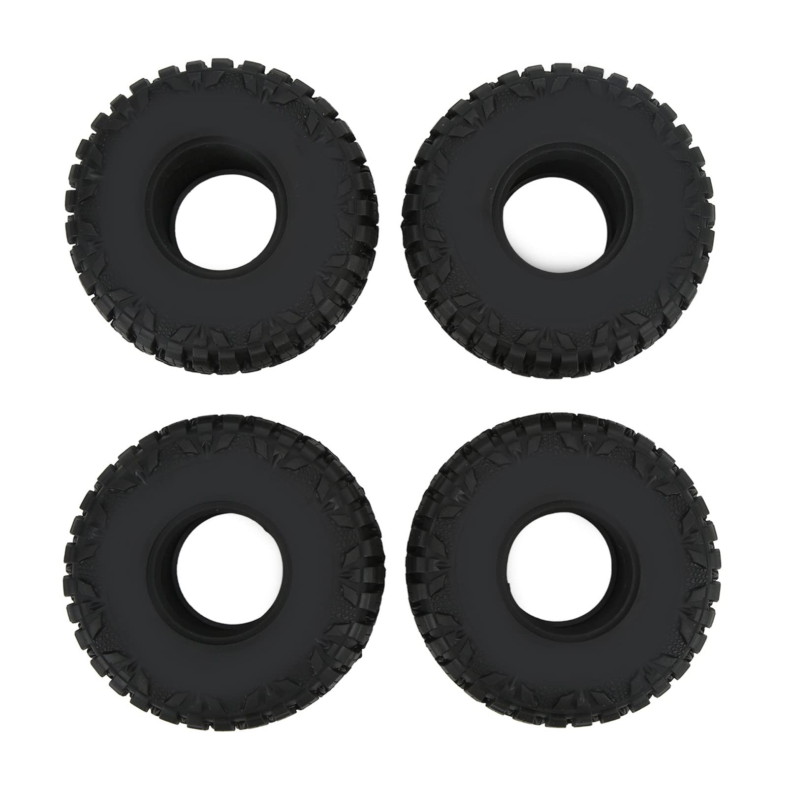 RC Crawler Opony 1,9 cala Wysoka wydajność gumowa opony zamienne dla Traxxas Hsp Axial SCX10 D90 HPI Black 4 szt.