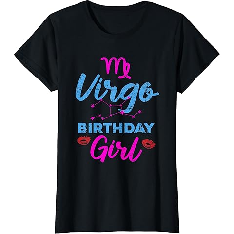 Virgo Birthday Girl Zodiac T-Shirt