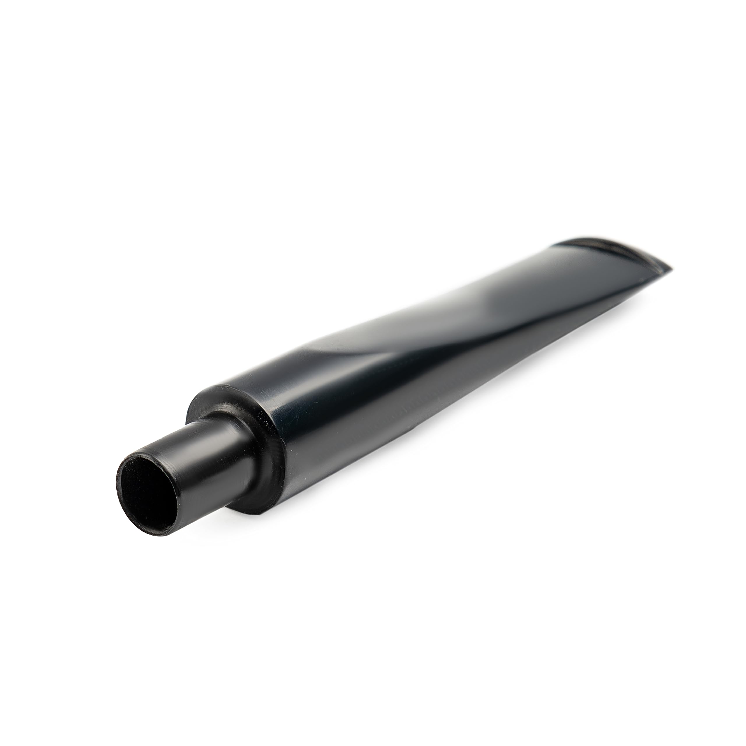 Dr Watson Black Dr. Watson - Mouthpiece Stem Replacement For Tobacco Pipe, Fits 9Mm Filter, Acrylic (Straight)