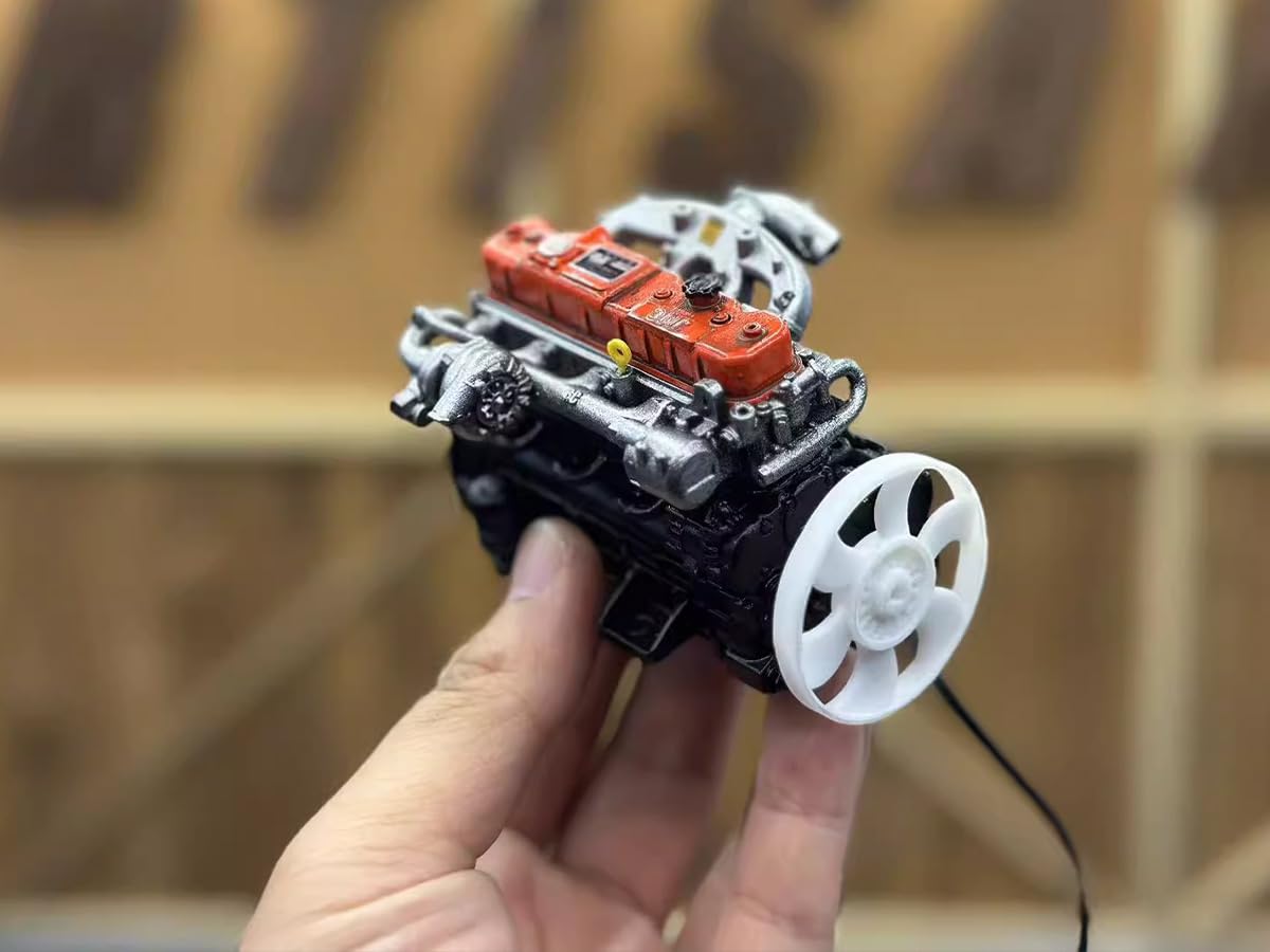 Amazon | YounggDiy ミニエンジンモデルキット 大人用 1/10スケール