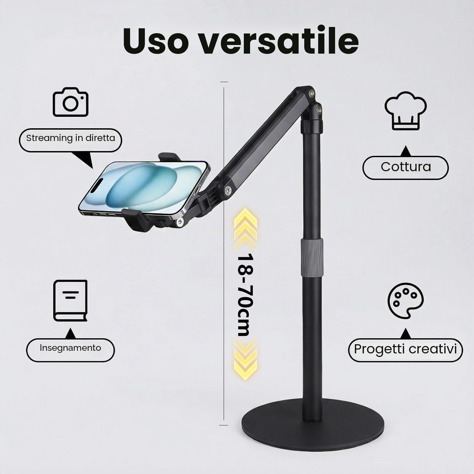 LWJSOCP Tavolo da Letto Regolabile in Altezza, Carrello Mobile per Laptop con Ru