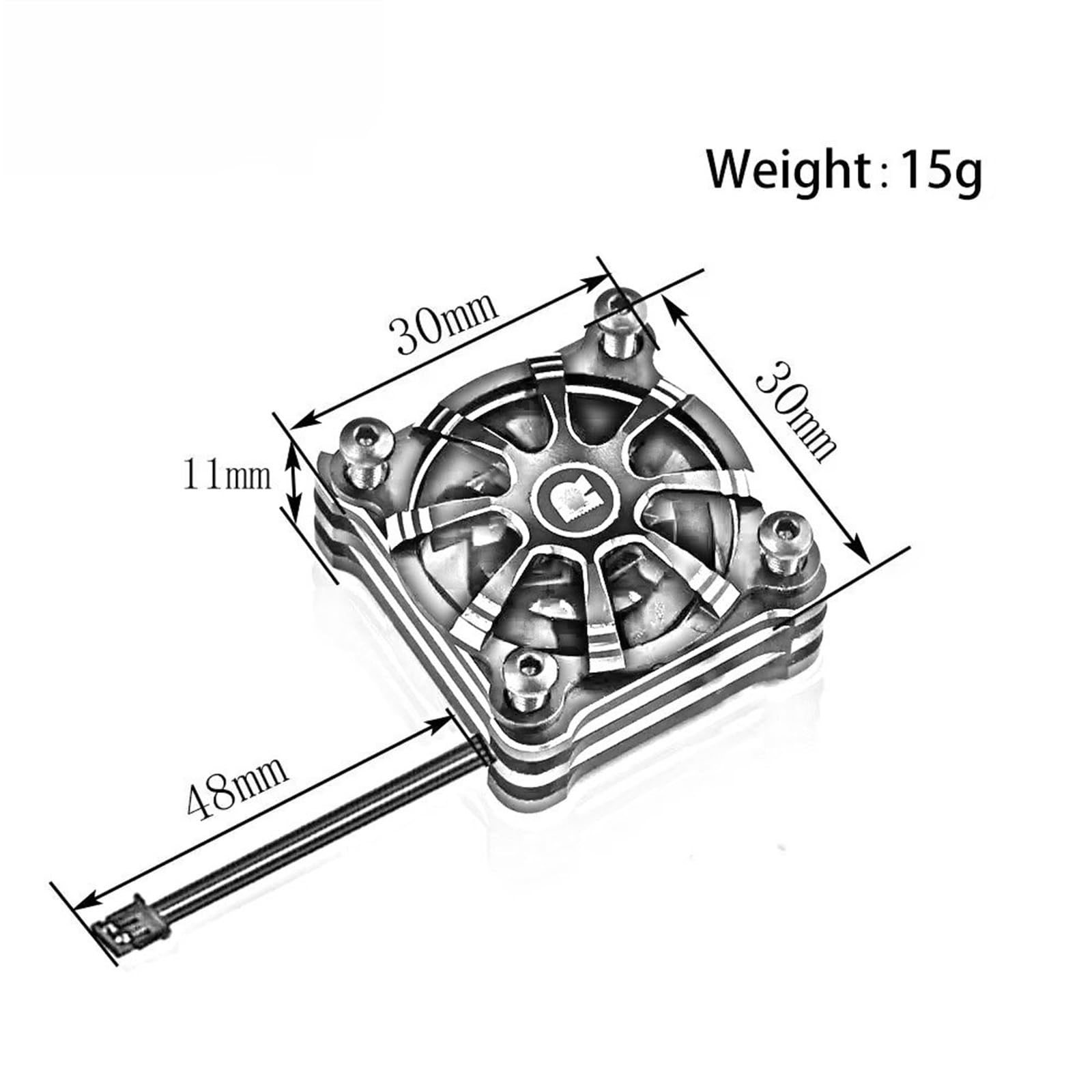 Spektrum Accessories Avian Smart 160A & 200A ESC Replacement Fan, SPMXAEF3
